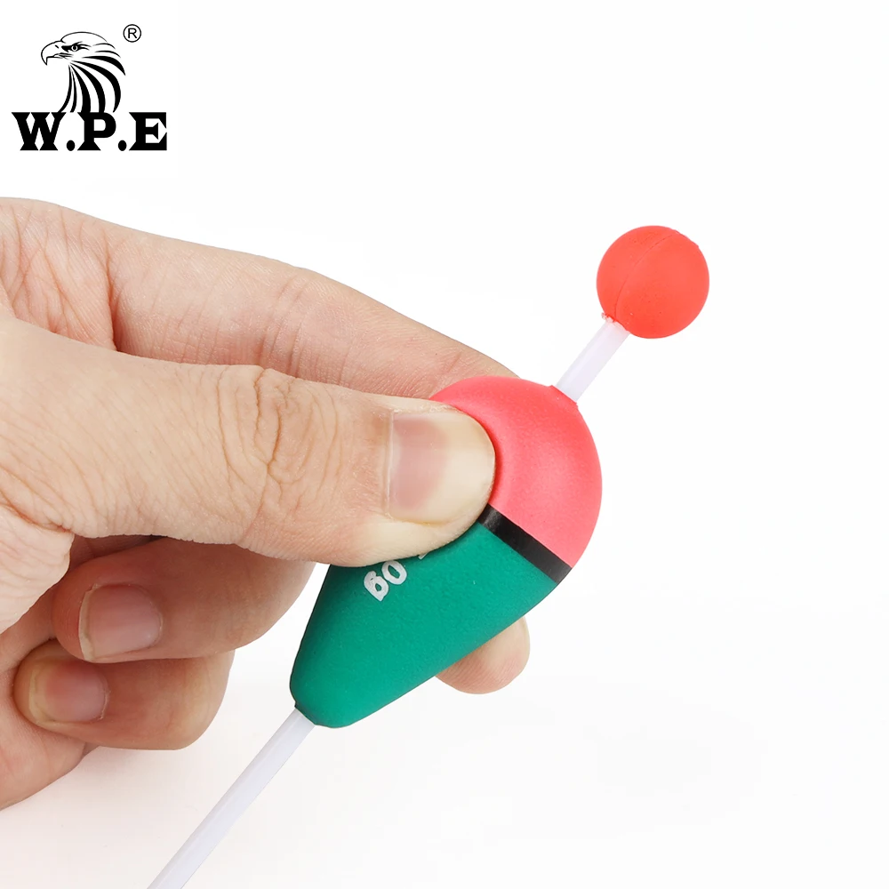 W.P.E 5 шт./лот поплавок для рыбалки размером 2-6 г рыболовные снасти буй из