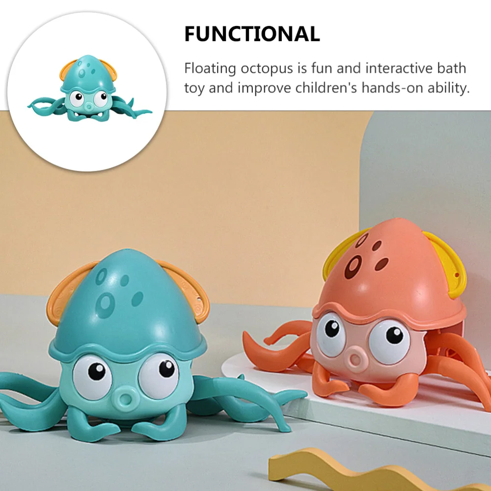 

1pc Crawling Octopus Shower Baby Bathing Plaything Crawling Octopus