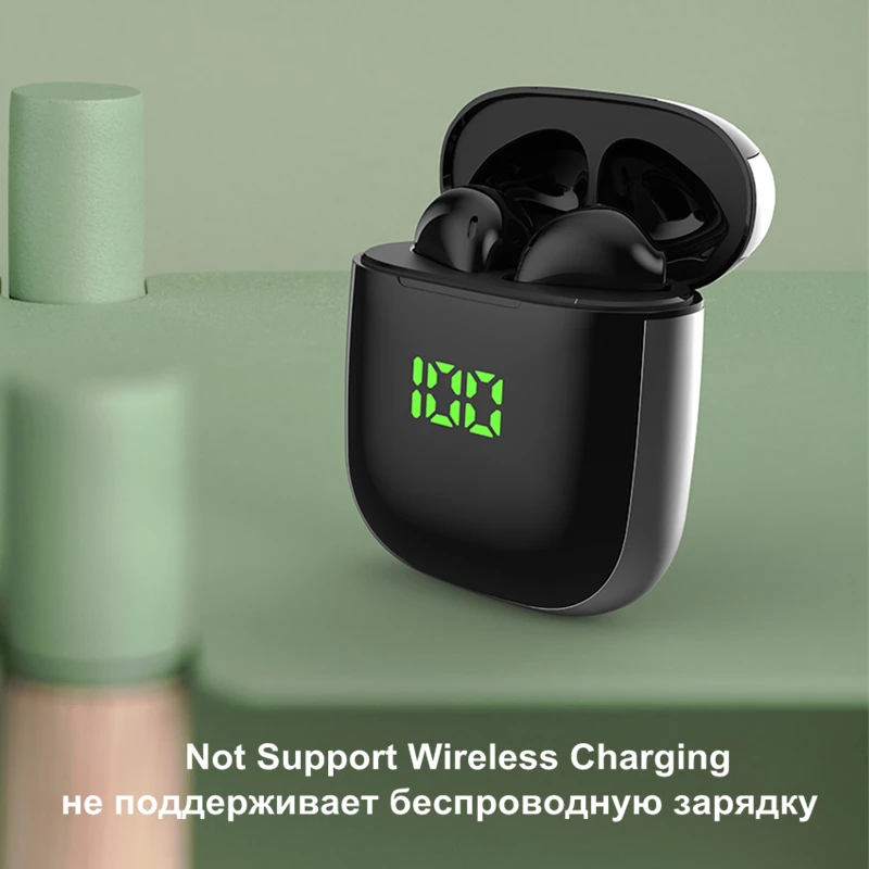 Bluetooth 5,0, беспроводные наушники, стерео Спортивные Беспроводные наушники, наушники, гарнитура, Светодиодный дисплей питания для всех телефонов