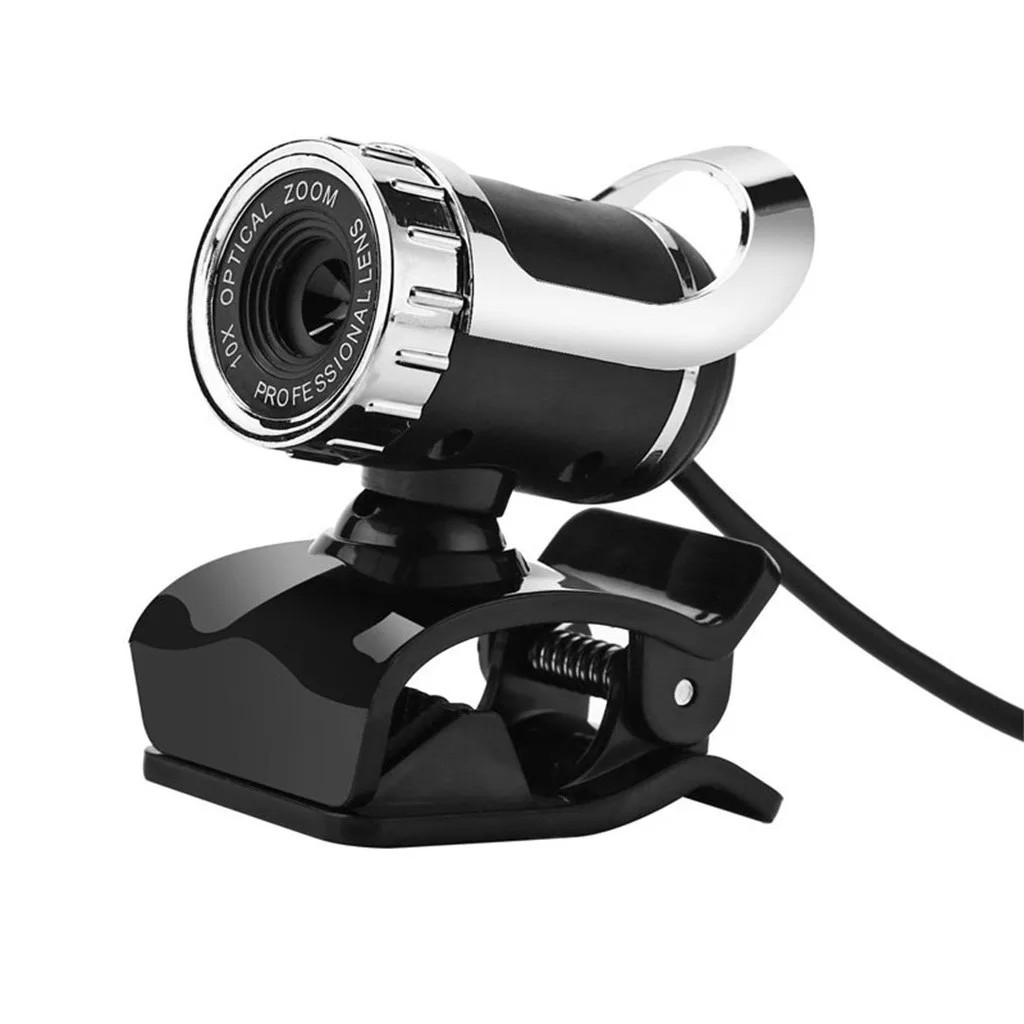 

360 Degree USB 12M HD Webcam Web Cam Clip-on Digital Camcorder with MIC Microphone for Laptop PC Computer#T2 High quality