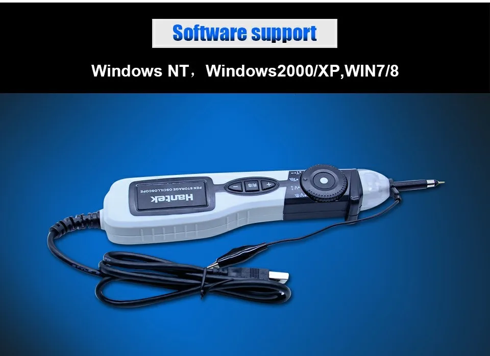Hantek PSO2020 USB ручка Тип хранения цифровой осциллограф USB 1 канал 20 МГц 96MSa/s диагностический инструмент
