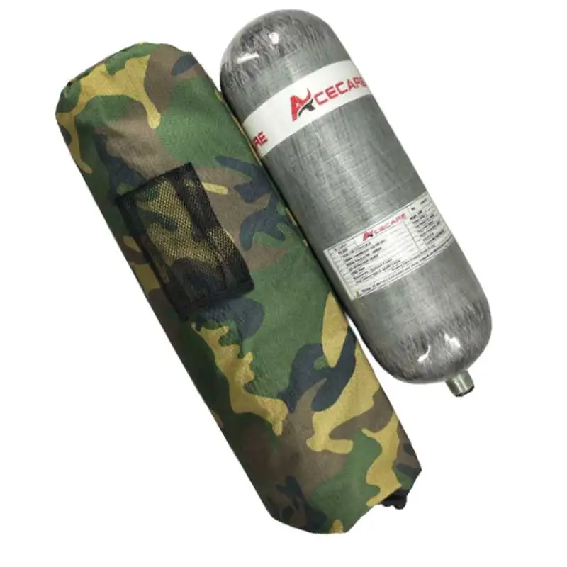 AC8005 9L Сумка-цилиндр и рюкзак для резервуара из углеродного волокна Hpa Airsoft Airforce Condor Pcp защитный чехол бак для пейнтбола от AliExpress RU&CIS NEW