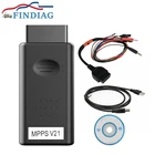 Программатор ECU MPPS V21 V18, основная + трехшаговая + многозагрузка с кабелем для разборки, Чип ECU, инструменты для настройки, 29 языков