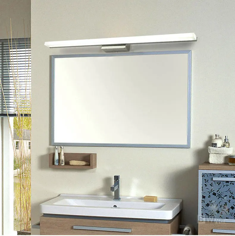 BWART Крытый 40/60/80100/120 см светодиодный настенные светильники AC85-265V Алюминий украсить водонепроницаемый бра для спальни светодиодный настенный светильник