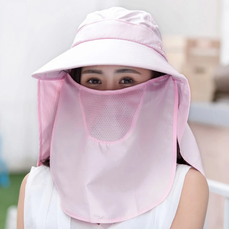 

Summer Hats For Women Sun Hat With Breathable Suncreen Outdoor Bicycling Beach Cap Visor Wide Brim Sunhat Female