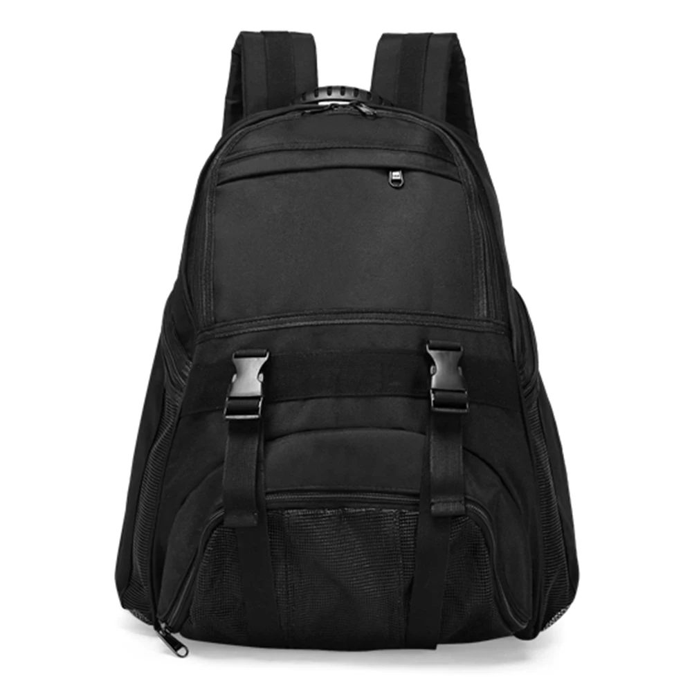 36L наружные спортивные сумки для спортзала, баскетбольный рюкзак, школьные сумки, Футбольная сумка, спортивный рюкзак для баскетбола, волейбола, футбола - Цвет: Черный цвет