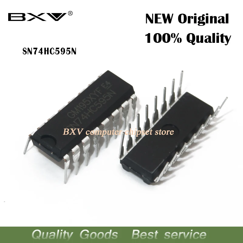 10 шт. SN74HC595N DIP16 SN74HC595 DIP 74HC595N 74HC595 новый оригинальный IC