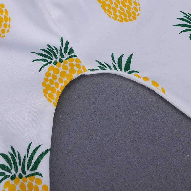 Пижамный комплект детский с принтом фруктов и овощей на весну осень|Комплекты