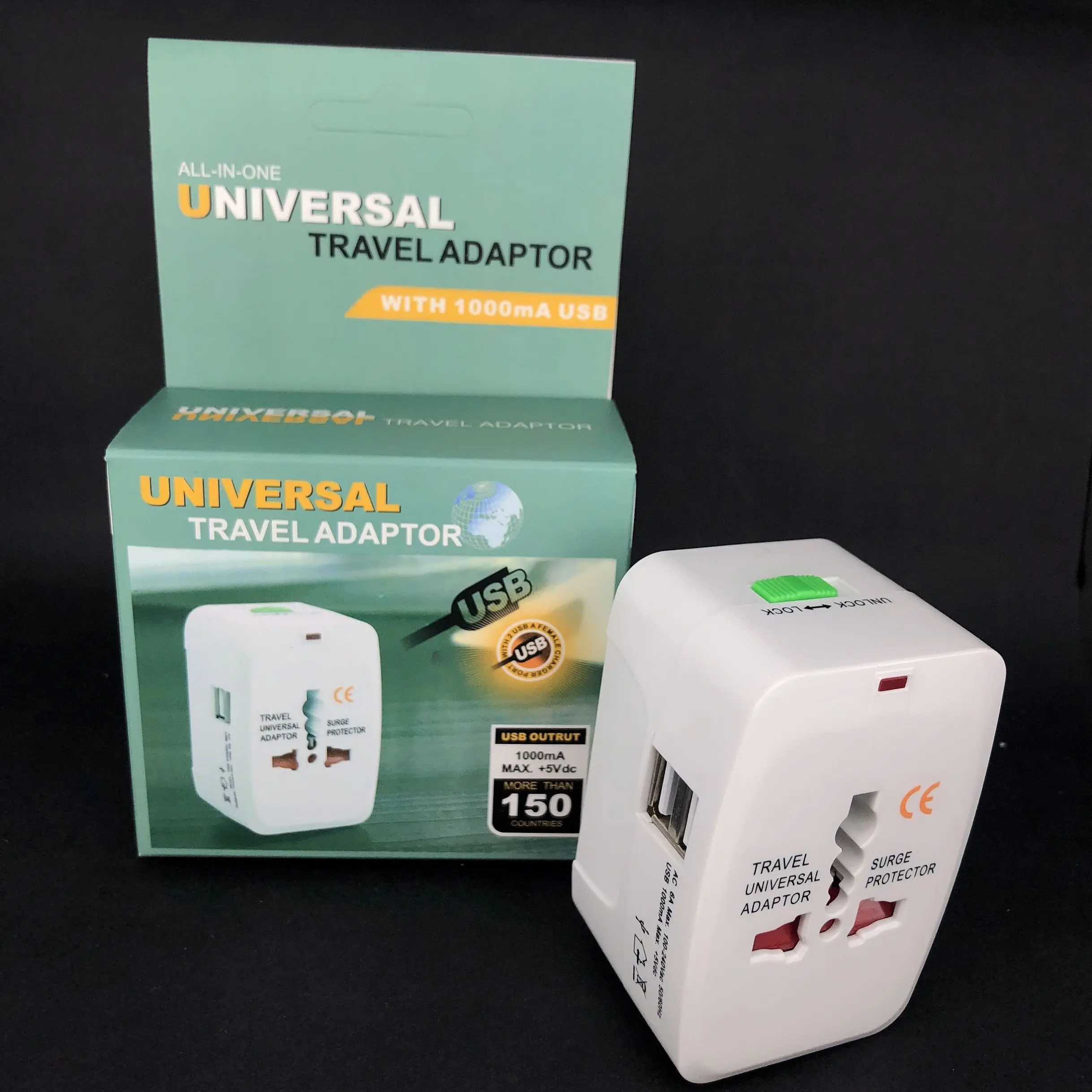 Универсальный переходник с двумя USB-портами универсальное зарядное устройство