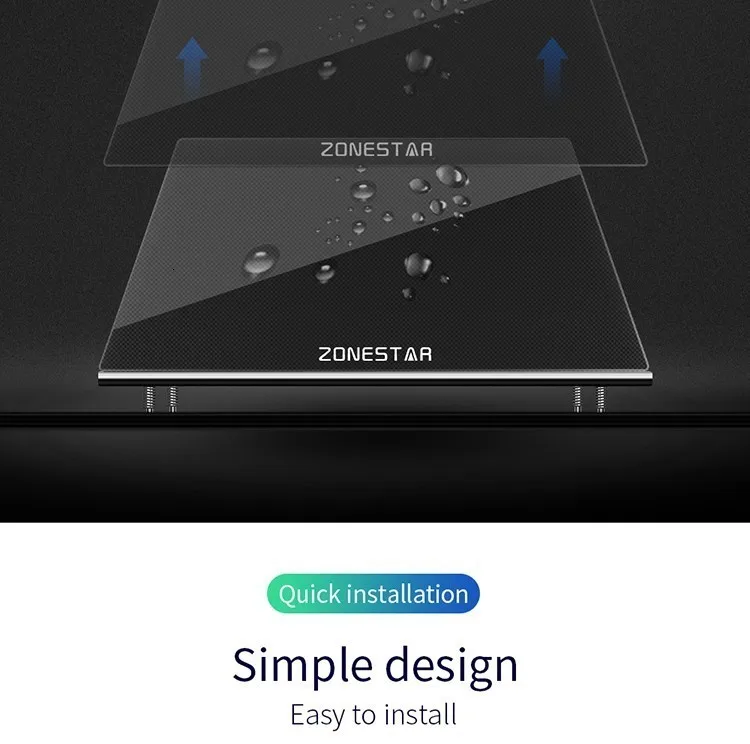 ZONESTAR Z10 Lager Размер 3d принтер одиночный/двойной экструдер Автоматическое Смешивание цвета с закаленным стеклом Горячая кровать быстро собранный