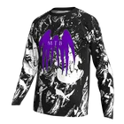 Уличная уникальная дышащая рыболовная рубашка, быстросохнущая Джерси для велоспорта, походов, мягкая одежда, черная рыболовная футболка с длинным рукавом и защитой от УФ-лучей