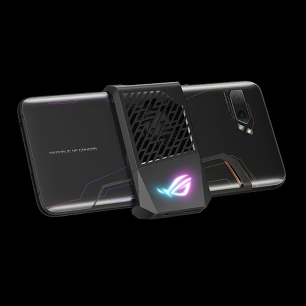 Add Original Fan Asus ROG 2 Мобильный телефон супер игровой телефон ZS660KL 8G ram 128G rom Snapdragon855+ 6,5" 1080x2340 h 48MP 6000mAh Android 9,0 - Цвет: Add Original Fan