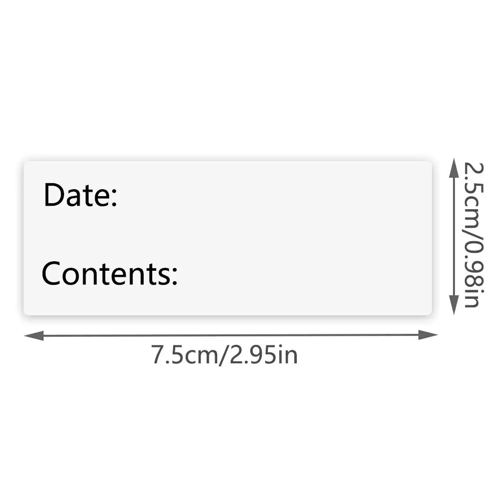 Самоклеящаяся еда домашнего приготовления тег рулон даты стикер роллер для