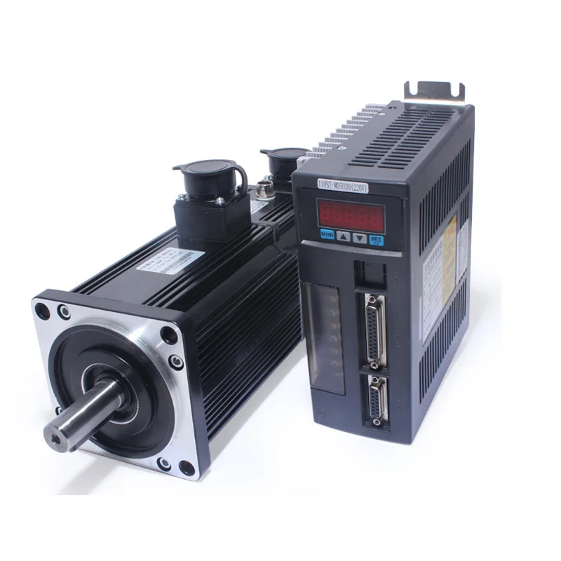 NEMA36 90 мм 1KW серводвигатель CNC комплект 4Nm 220v 2500r/мин 90ST M04025 для текстильной техники