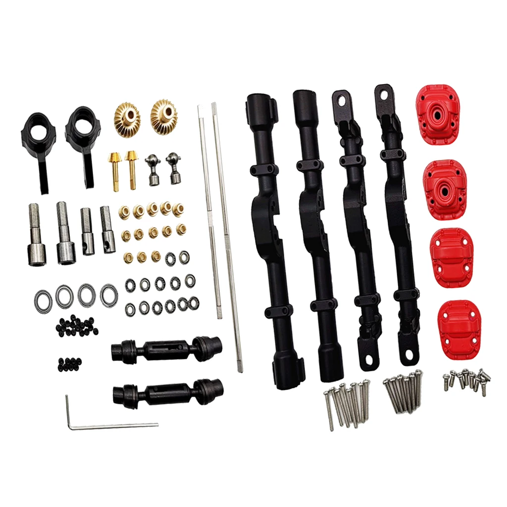 

1:12 RC Car Drive Shaft Front And Rear Housing Kit for MN45K DIY Accessory