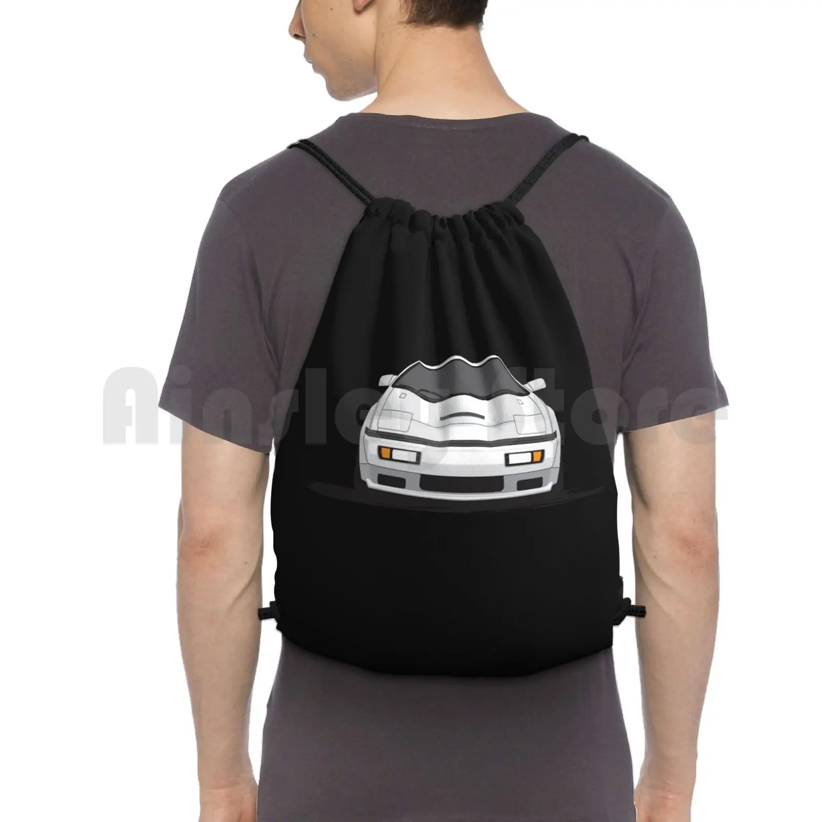 

Mitsubishi Starion / Chrysler Conquest Backpack Drawstring Bag Riding Climbing Gym Bag Mitsubishi Starion Jdm Chrysler