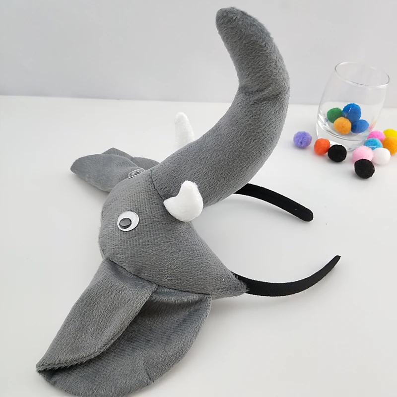 Одежда для мальчиков и девочек дети животное ухо оголовье вечерние галстук