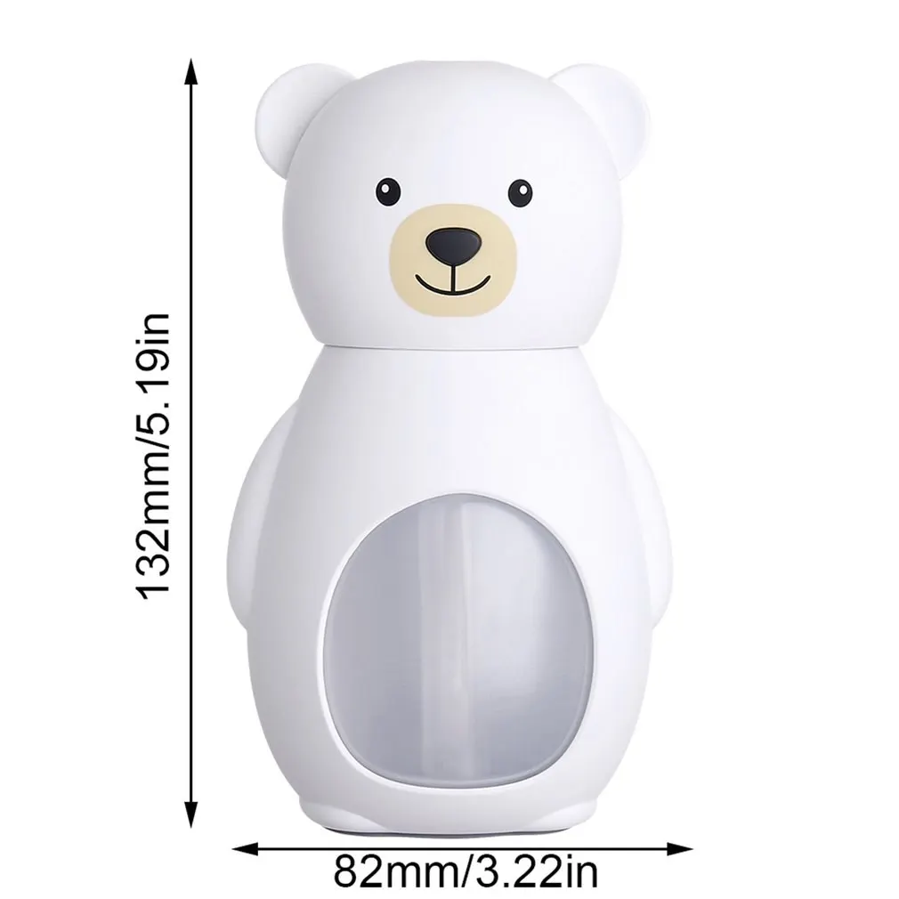 

Lovely Bear Ultrasonic Humidifier Mini Home Desktop Air Purifier