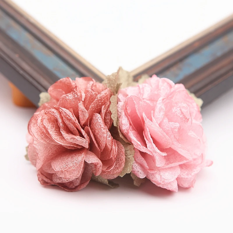 Новое 8 видов цветов 4 шт./лот кружевная отделка патч аппликация ткань свадебное