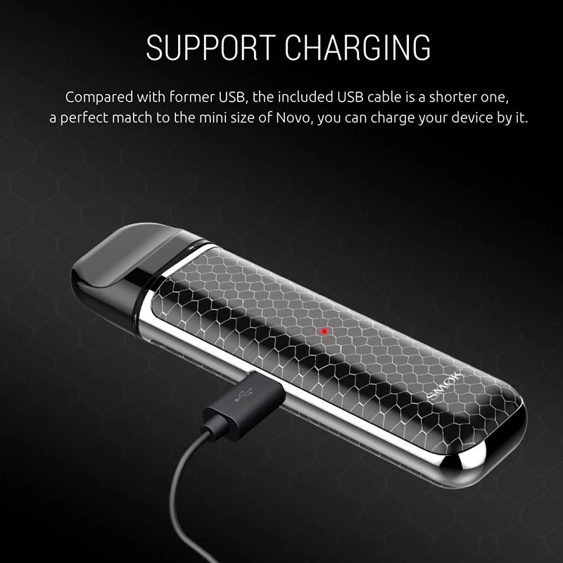 Smok Novo 2 VS Novo vape 800 мАч и 450 мАч батарея сетка 2 мл картридж Pod стартовый комплект 1.0ohm DC MTL электронная сигарета