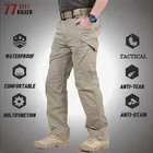 Брюки-карго мужские тактические, армейские штаны SWAT, водонепроницаемые износостойкие Джоггеры в стиле милитари со множеством карманов, большие размеры 5XL