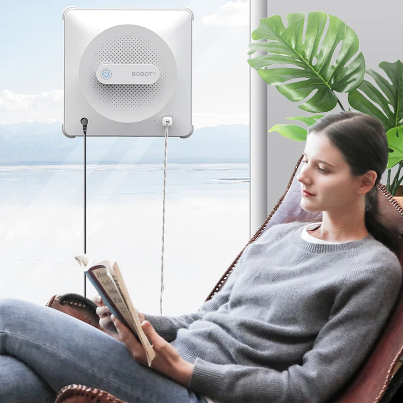 Робот для мытья окон робот стекла дома 2500pa пылесос стекло очистка всасывание