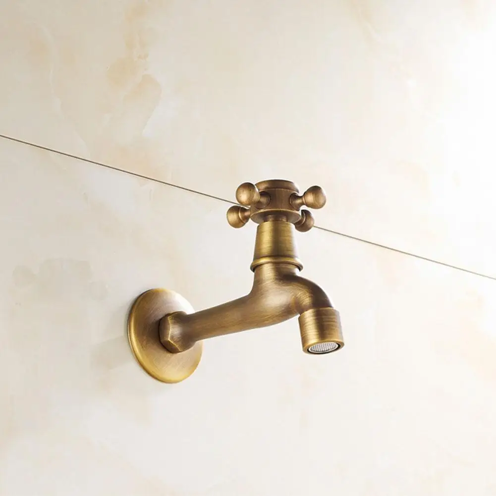 

Decorative Outdoor Faucet Garden Bibcock Tap Natural Tap emerald Bathroom Mop Washing Machine W5G4