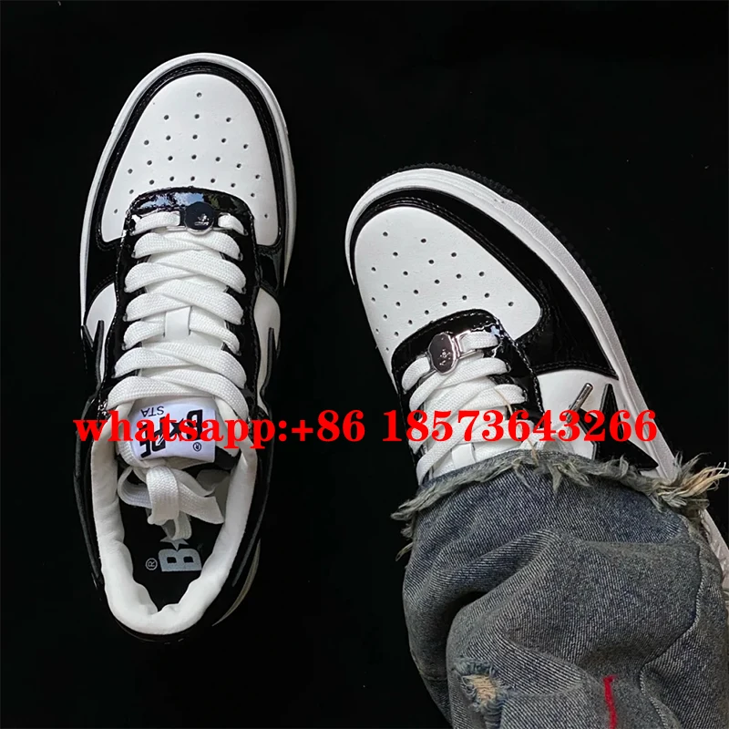 

JUL Shoes Men's Sneakers Unisex Casual Fashion BAPESTA Sneakers Ladies Sneakers Bape Star Shoes Low-Top Running Shoes 36-45
