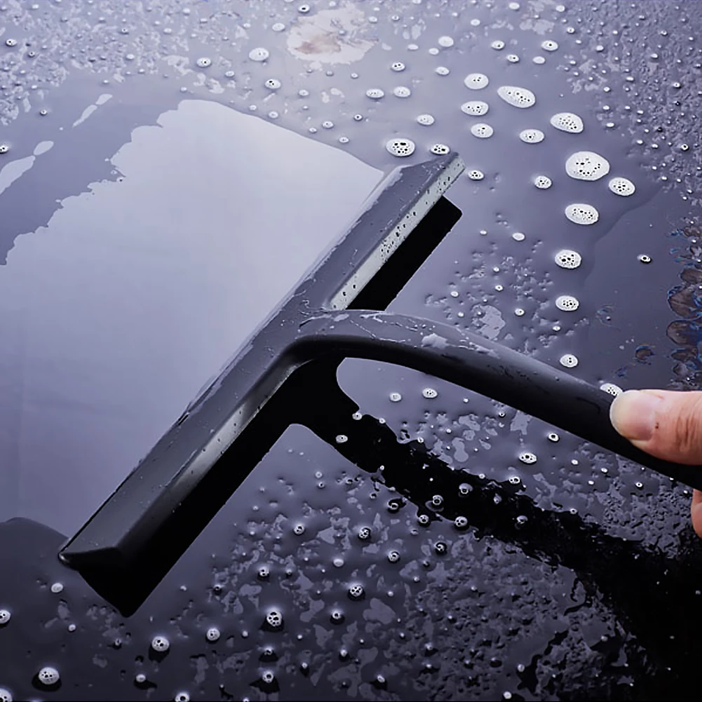 Kitchen Silicone Glass Wiper Home Window Cleaning Scraper Bathroom Shower Squeegee Car Blade Tools | Дом и сад