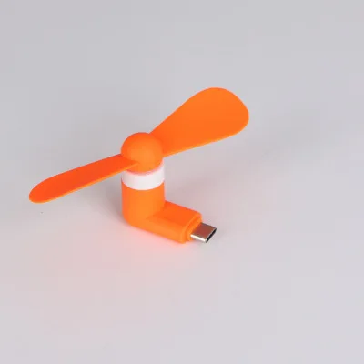 3-In-1Mini USB Fan Type C Micro USB Mini Fan Cooler for iPhone Samsung Xiaomi Huawei HTC Cell Phone High Quality USB Cooling Fan images - 6
