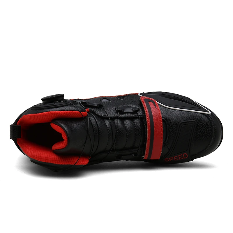 Нескользящие мотоциклетные ботинки с быстрой регулировкой мужские и женские
