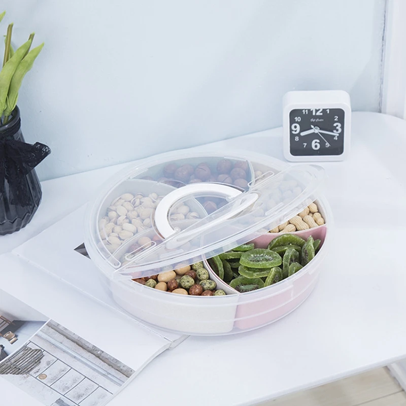 Двухслойная коробка для хранения конфет с крышкой Рождественский подарок