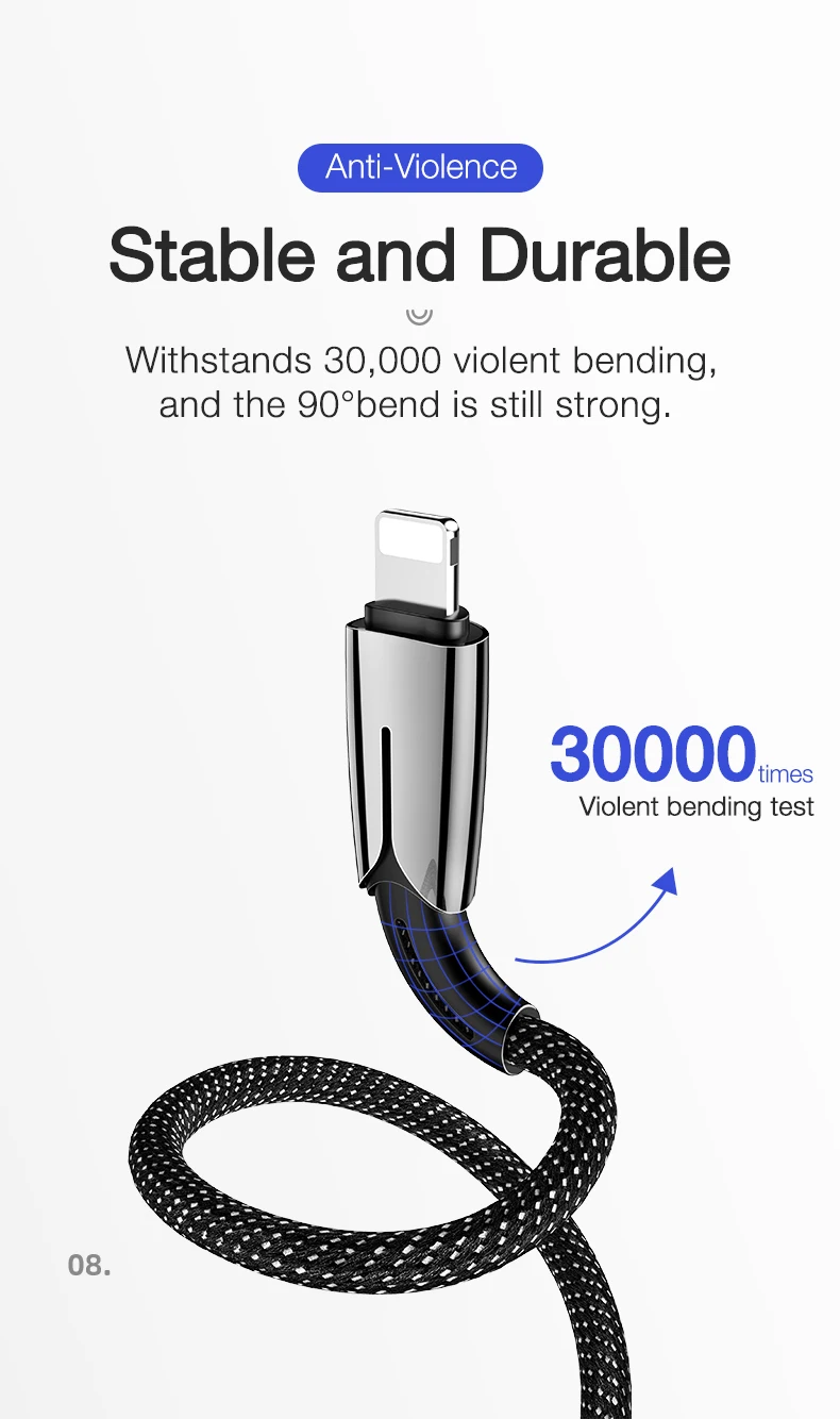 CAFELE USB C для Lightning Кабель 18 Вт Быстрая зарядка и синхронизация шнур совместимый PD кабель для iPhone 11 pro xs max xr 7 8 Plus