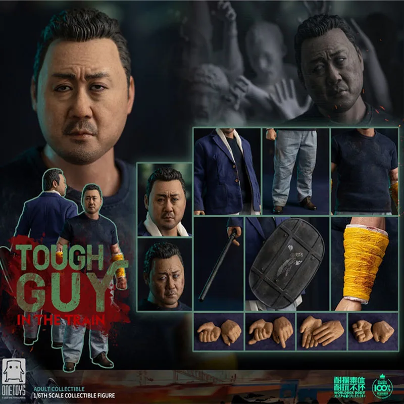 

One Toys OT012 1/6 тачскрин парень поезд в Пусан Ma Tong Seok 12 дюймов полный комплект экшн-фигурки модель для коллекции