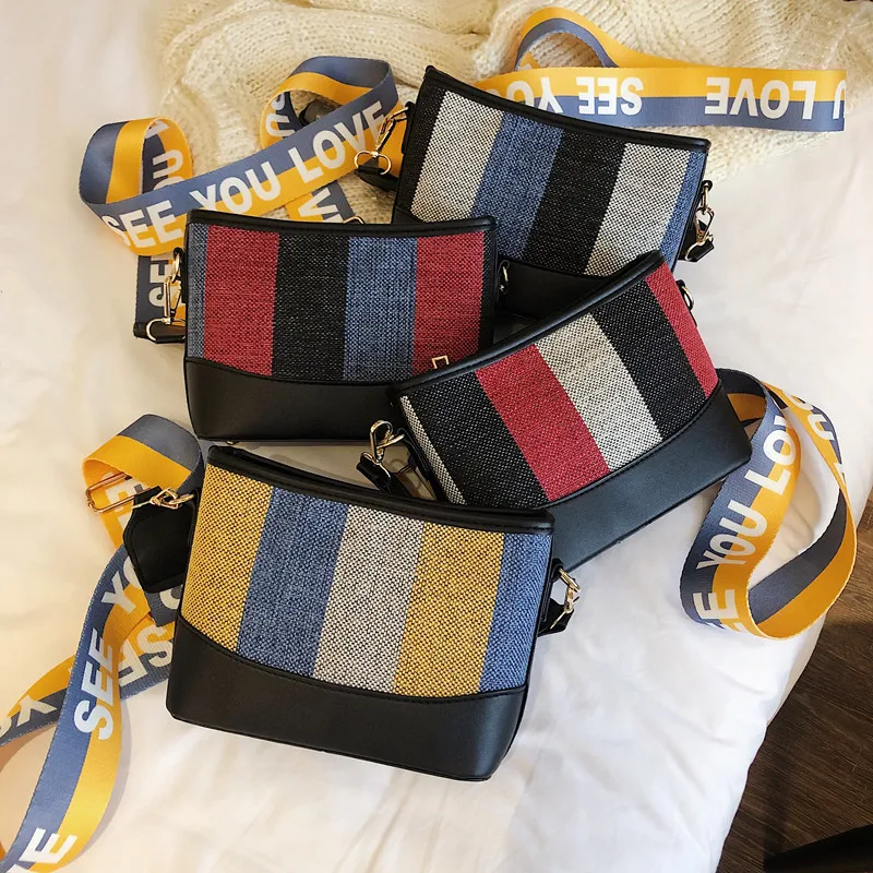 Маленькие сумочки DikizFly со вставками новинка 2019 сумки через плечо модная женская