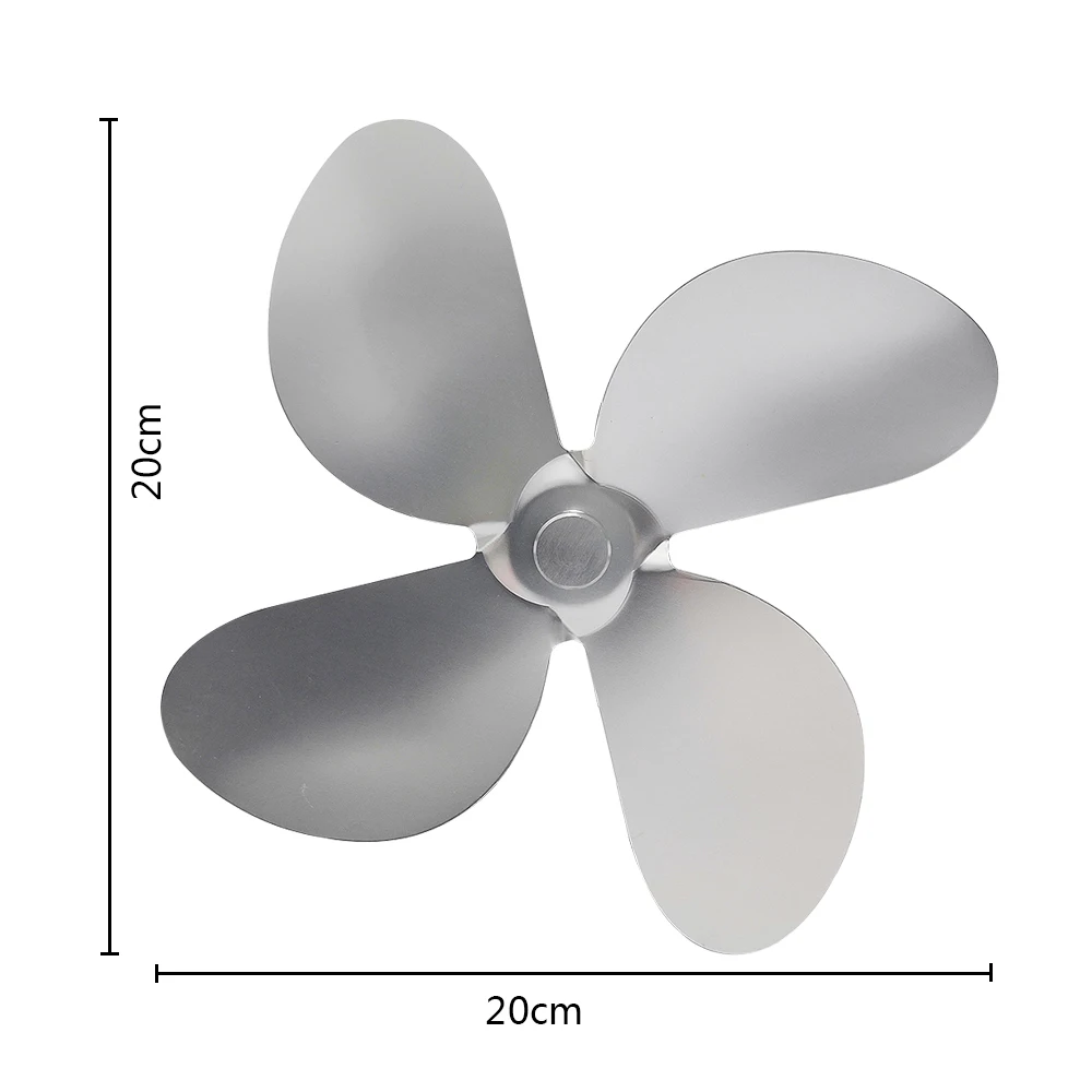 

4 Blade For Stove Fan, Replacement Parts Blade For Stove Fireplace Fan Heating Cooling Vents Fireplaces Stoves