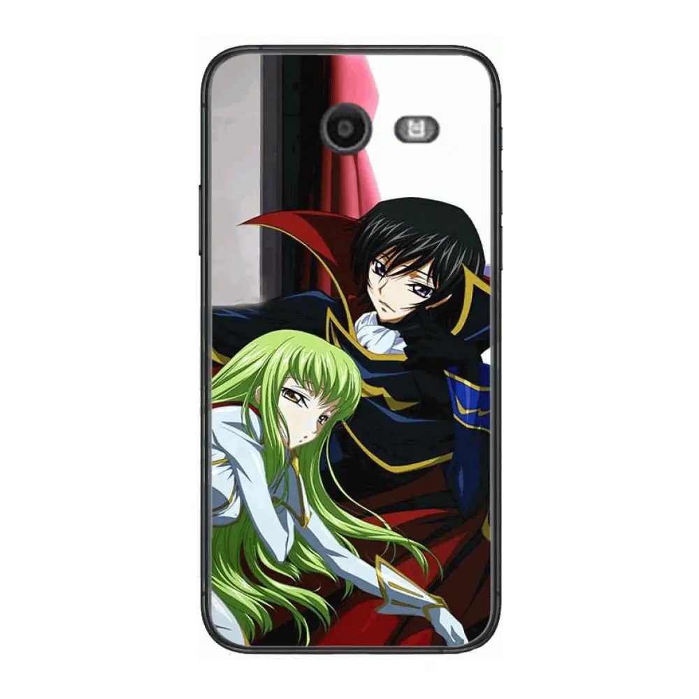 

Lelouch of the Rebellion Phone Case Hull For Samsung Galaxy J 4 3 5 6 7 8 EU 2018 Plus 2017 Black Shell Art Cell Cover TPU