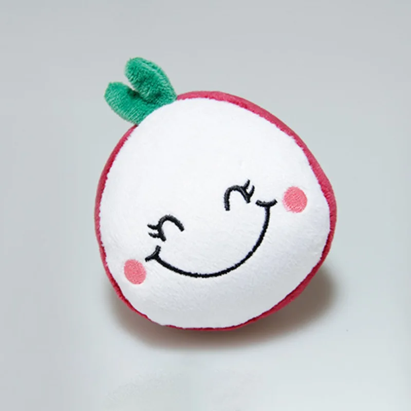 Жесткая игрушка для обучения собак мягкая плюшевая игрушка-пищалка питайя Груша