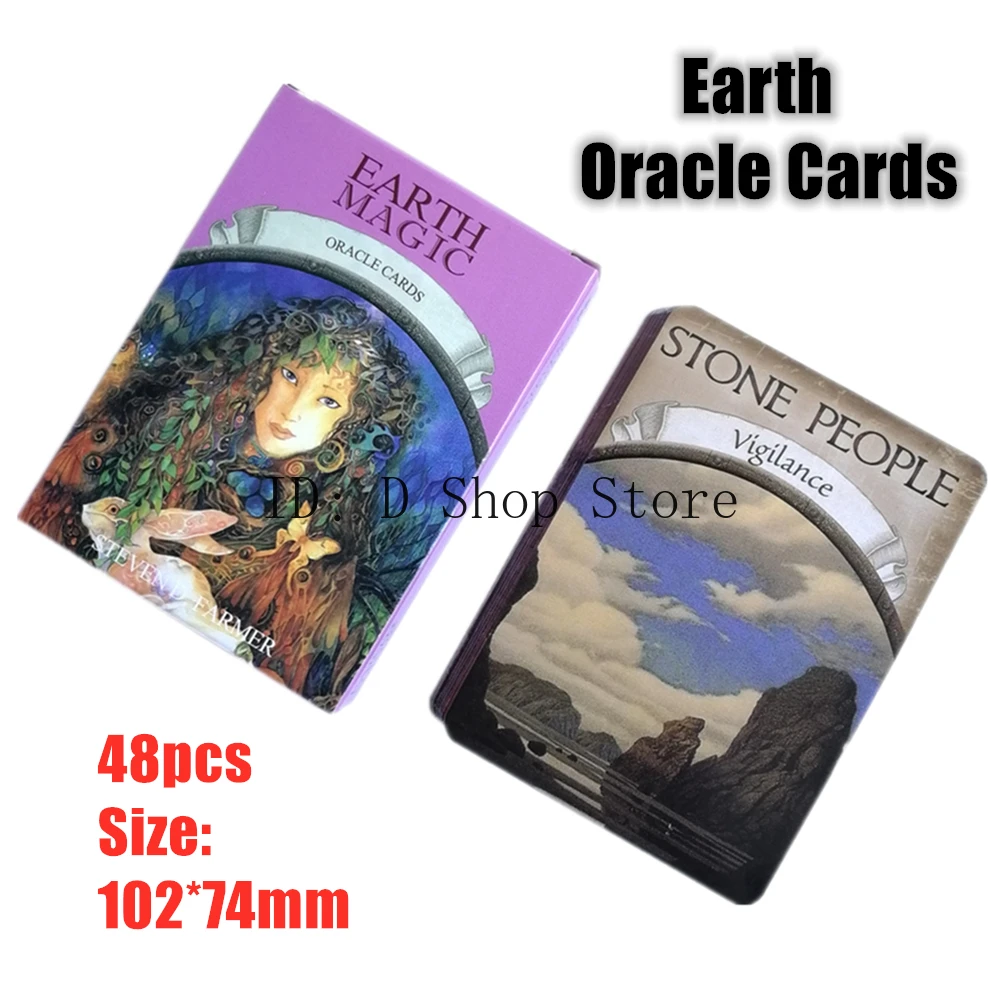 Английская версия Earth of oracle cards настольная игра (6 стилей на выбор) mystery tarot палубная