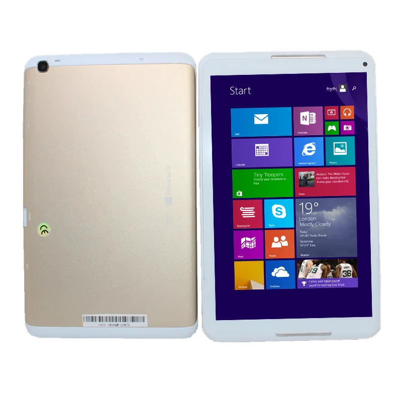 I800QW 8 дюймов Windows планшетный ПК 1 Гб + 16 ГБ 1280*800 IPS четырехъядерный WiFi с Bluetooth