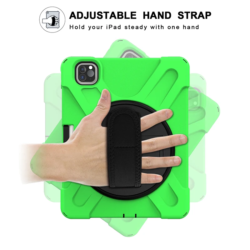 Чехол-накладка для iPad Pro 11 дюймов противоударный силиконовый с отделением