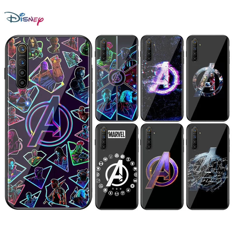 

Marvel Avengers A Logo For OPPO F5 F7 F9 F11 R9S R15X R17 Neo K3 K5 A5 A7 A9 A11X Pro Soft TPU Silicone Black Cover Phone Case