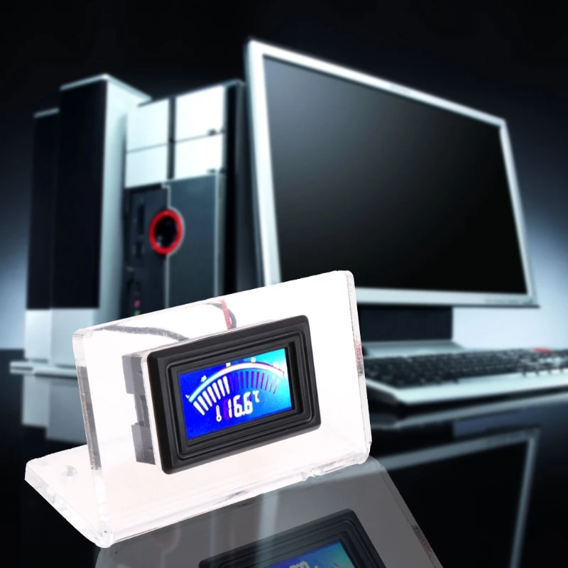 Цифровой термометр измеритель температуры для охлаждения воды с рамой и