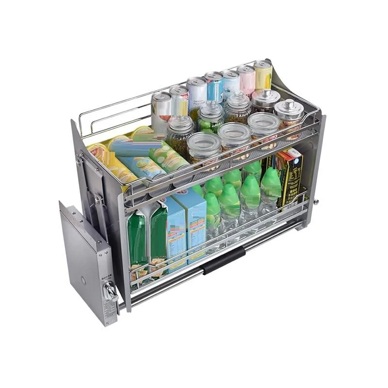 Cosina De Cocina Despensa Dish Accesorios Organizar Para Armario Hanging Rack Cuisine Organizer Kitchen Cabinet Storage Basket | Дом и сад