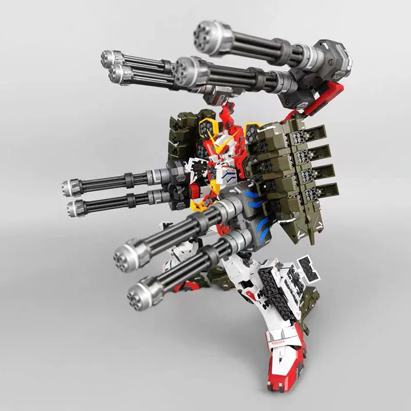 Аниме в наличии MG 1/100 Super Nova XXXG-01H EW Gundam Heavy Arms Custom IGEL assemble model kit экшн-фигурка робот