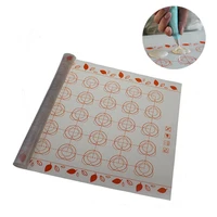 1pc 3040cm silicone baking mat fondant bakeware macaron oven home non stick baking tools for sheet dough roll mats pad