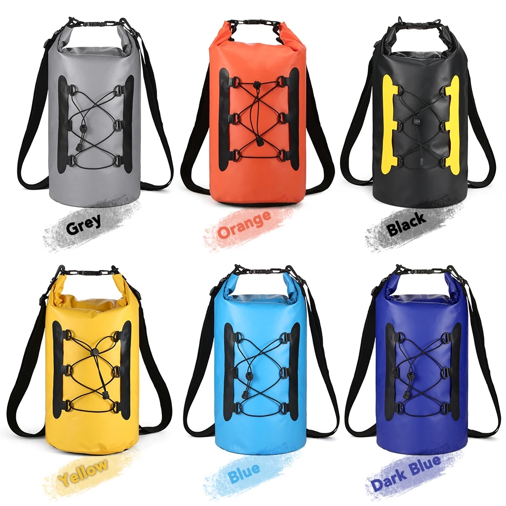 

15L Waterproof Bags Dry Bag with Phone Case Dry Sack PVC Waterproof Backpack Sports Bag Swimming Backpacks Impermeable Dry Bag