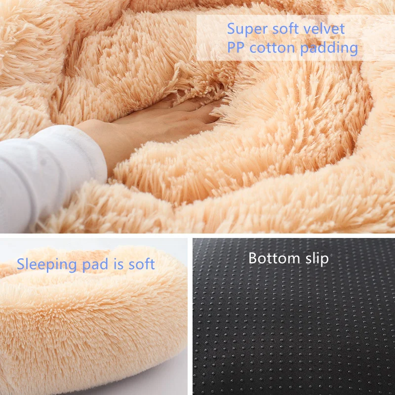 

Pet Sofa Comfy Calming Dog Beds Large Medium Small Dogs Mat Puppy Labrador Amazingly Cat Marshmallow Bed Washable Plush Pet Bed