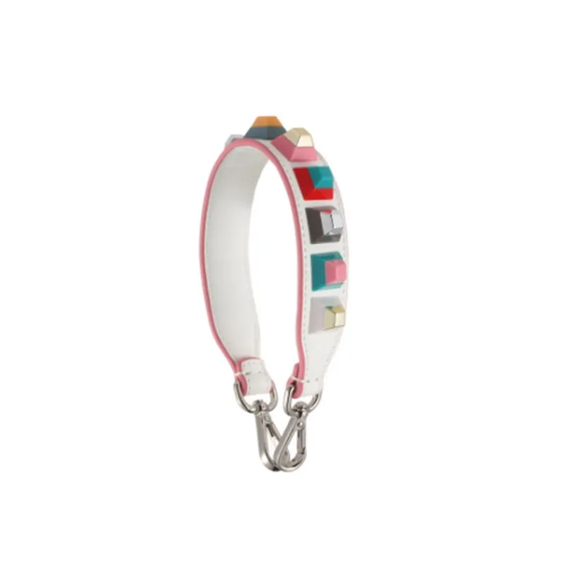 Сменный ремень на плечо из натуральной кожи, ремень-гвоздик от известного бренда, ремни, Сумка с цветами, короткий плечевой ремень