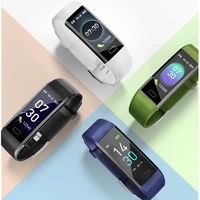 gps smart bracelet watch fitness tracker health men women android wristbands ip68 waterproof sports smartband bluet 5 0 m